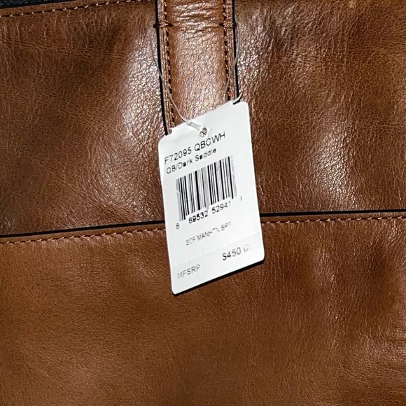 Coach brown leather briefcase. - Picture 6 of 6